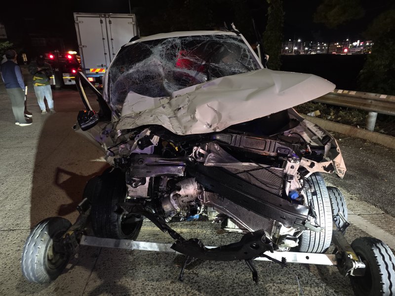 사고 현장.(독자 제공. 재판매 및 DB금지)