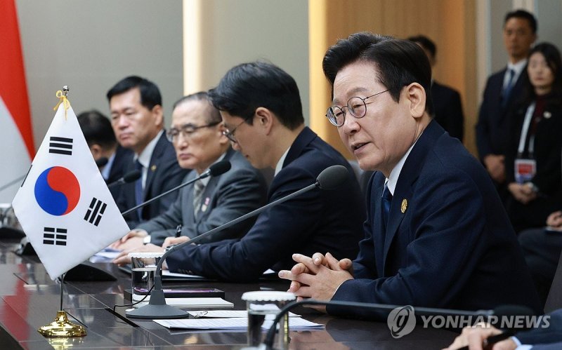 이재명 대통령, 인도네시아 대통령과 정상회담 (출처=연합뉴스)