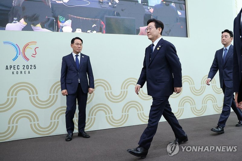 기자회견 마친 이재명 대통령 (출처=연합뉴스)