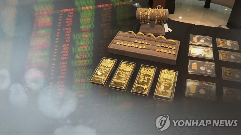 금값(CG) (출처=연합뉴스)
