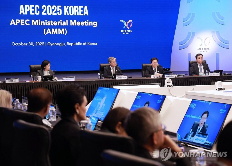 APEC 합동각료회의(AMM) 본회의 개회 (출처=연합뉴스)