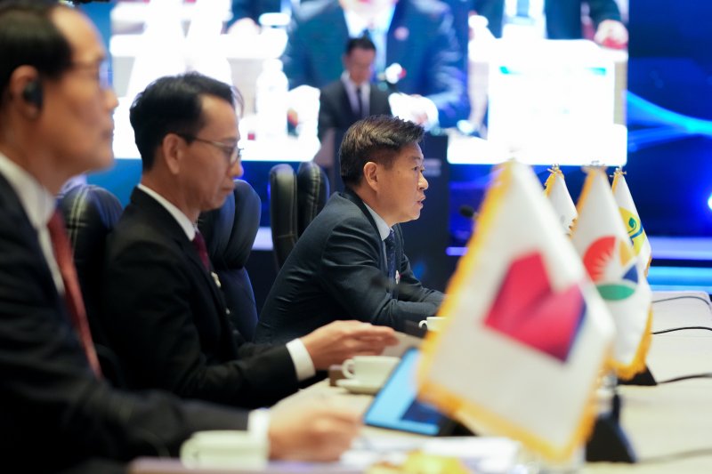 1일 제주신라호텔에서 한일해협 시도현 지사회의가 열리고 있다.(제주도 제공. 재판매 및 DB 금지)/뉴스1