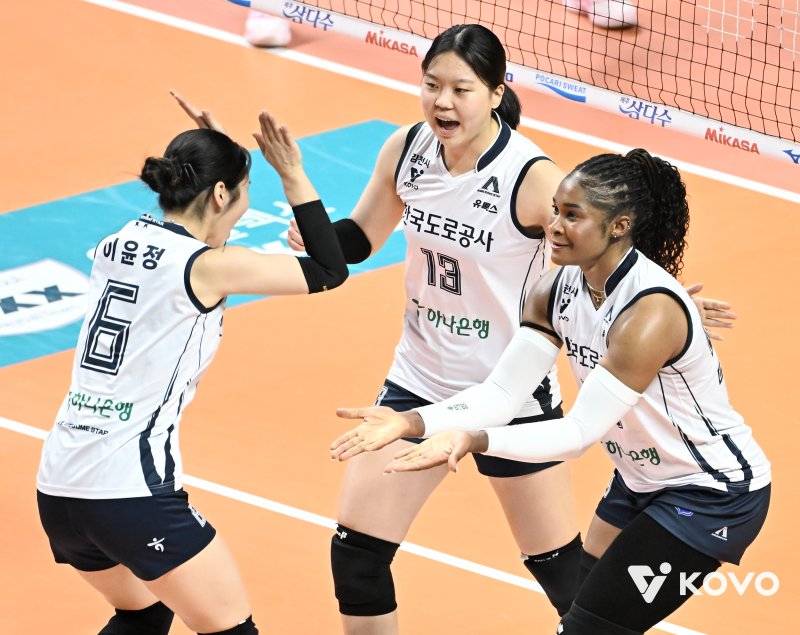 한국도로공사가 3연승을 달렸다. (KOVO 제공)