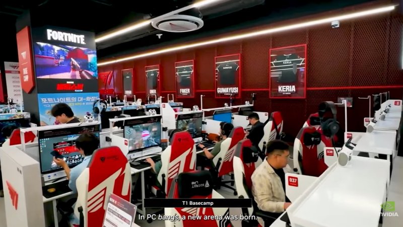 [서울=뉴시스] 인공지능(AI) 반도체 강자 엔비디아가 한국이 '한강의 기적'을 AI 혁명으로 이어가고 있다는 헌정 영상을 올렸다. (사진=엔비디아 유튜브 갈무리) 2025.11.01. *재판매 및 DB 금지