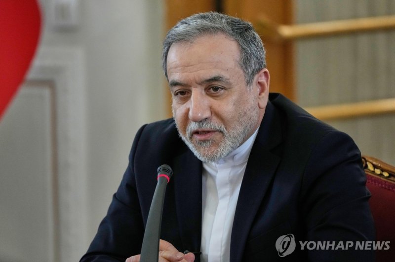 압바스 아락치 이란 외무장관 (출처=연합뉴스)