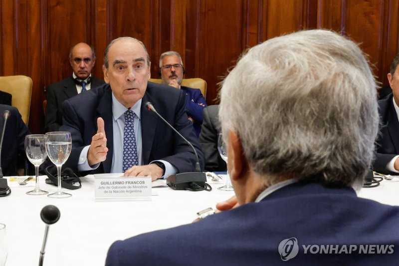 기예르모 프랑코스 아르헨티나 전 수석장관 (출처=연합뉴스)