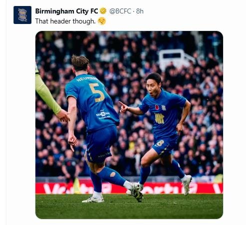 포츠머스전에서 선제 결승 골을 넣고 포효하는 버밍엄 백승호(오른쪽). (출처=연합뉴스)