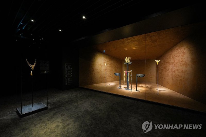 국립경주박물관, 특별전 '신라 금관, 권력과 위신' 진행 (출처=연합뉴스)