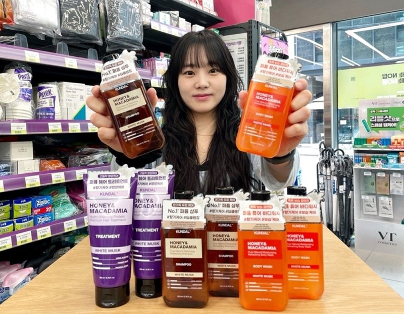 CU, 쿤달 헤어·바디 소용량 제품 3종 출시 (출처=연합뉴스)