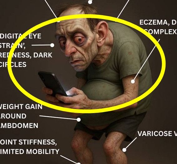 충혈된 눈에 굽은 어깨와 뱃살 혹시 거울 속 당신 모습 아닌가요?