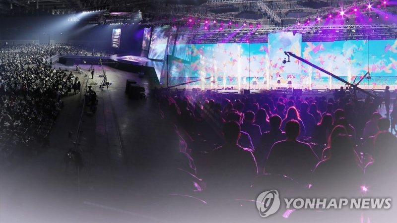 K팝 콘서트 (CG) (출처=연합뉴스)