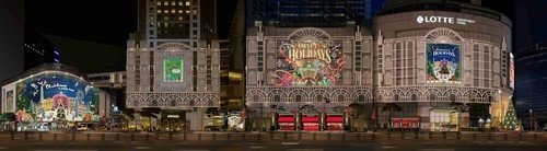 롯데백화점 크리스마스 장식 (출처=연합뉴스)