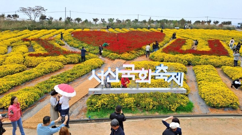 2023년 서산국화축제 모습 (출처=연합뉴스)