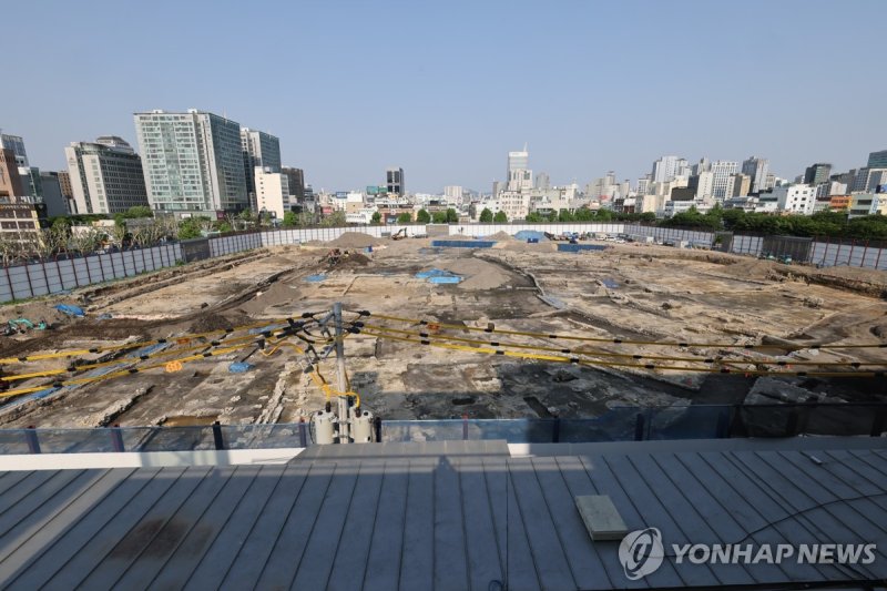 서울 종로구 세운4구역 재개발 공사현장. 사진=연합뉴스