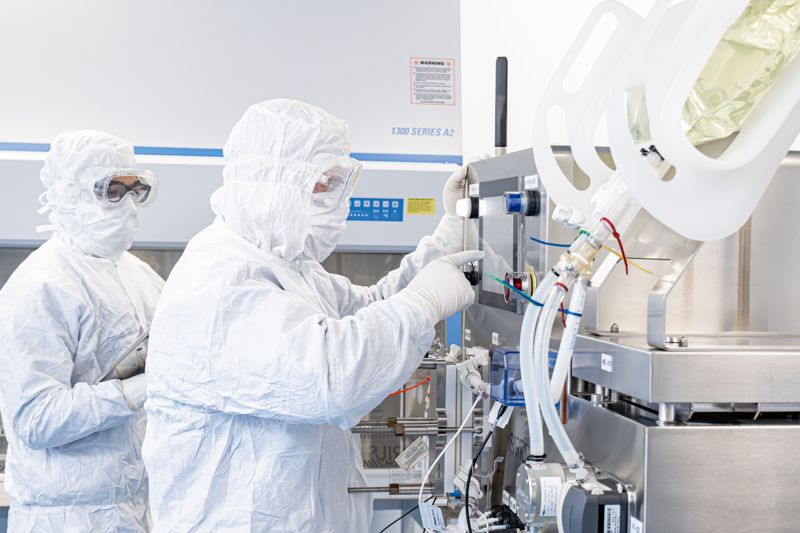 마티카 바이오테크놀로지 내부 위탁개발생산(CDMO) 시설 전경. 차바이오그룹 제공