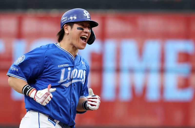 사상 첫 4번째 FA 계약을 노리는 강민호(삼성). /뉴스1 DB ⓒ News1 김기태 기자