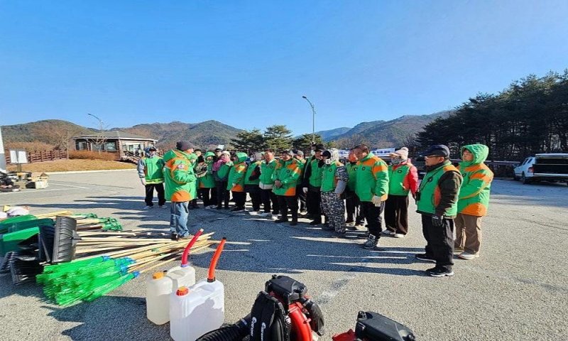 겨울철 폭설 대응 민관합동훈련 모습 (출처=연합뉴스)
