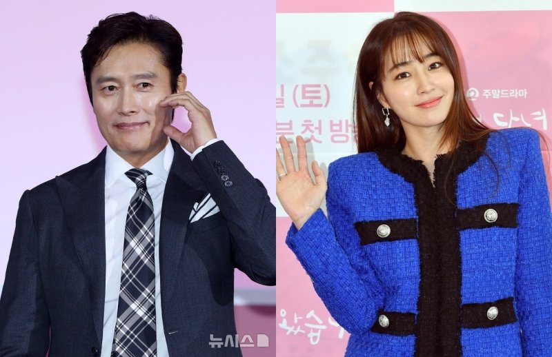 이병헌♥이민정 아들 농구장서 포착…"엄마아빠 반반씩 닮아"