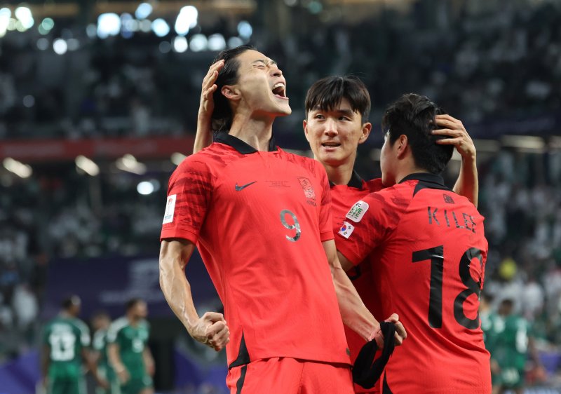 조규성이 1년 8개월만에 대표팀에 복귀했다. 뉴스1