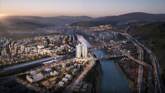 [울산역 폴리시아 아이유쉘 조감도]