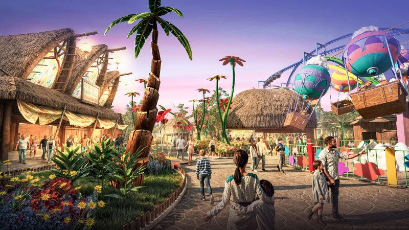 화성국제테마파크 조감도.(파라마운트사 제공. 재판매 및 DB금지)