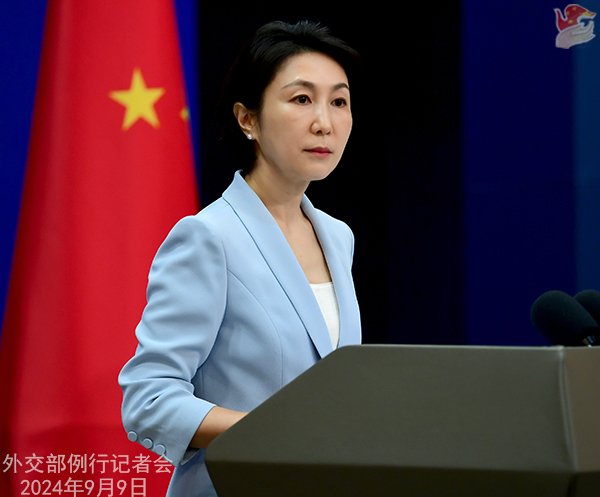 마오닝 바카라 가상 머니 사이트 외교부 대변인. 뉴시스