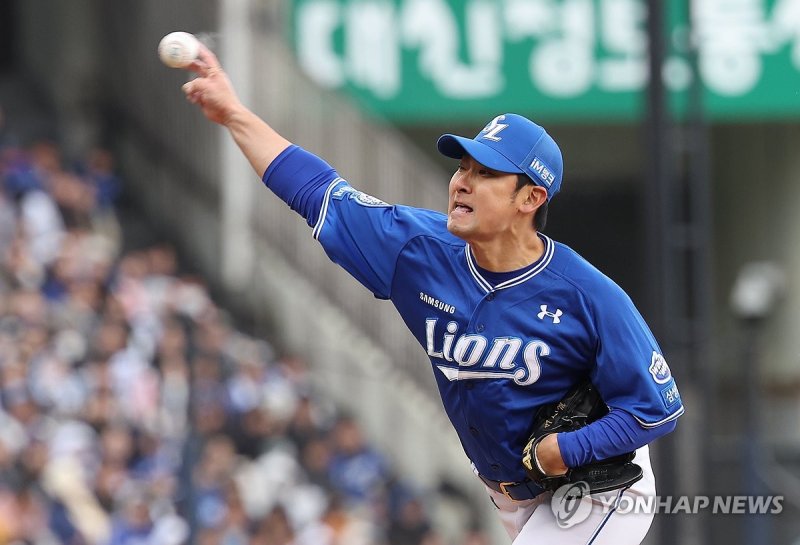 역투하는 임창민 (출처=연합뉴스)