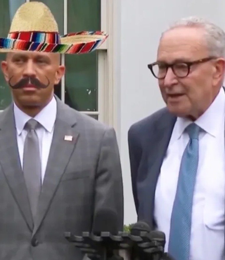 미국 백악관 공식 웹사이트에 개설된 민주당 조롱 페이지(백악관 웹사이트)