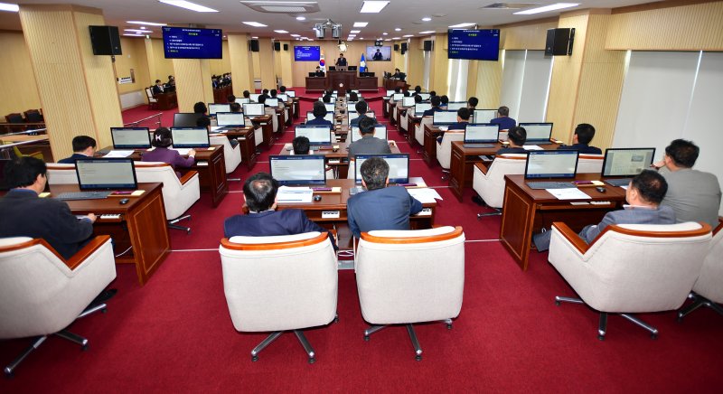 청주시의회 본회의장./뉴스1