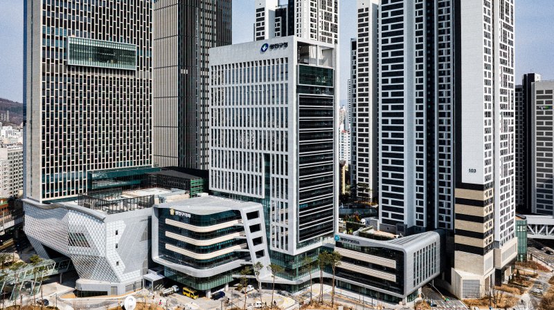 서울 광진구청 전경.