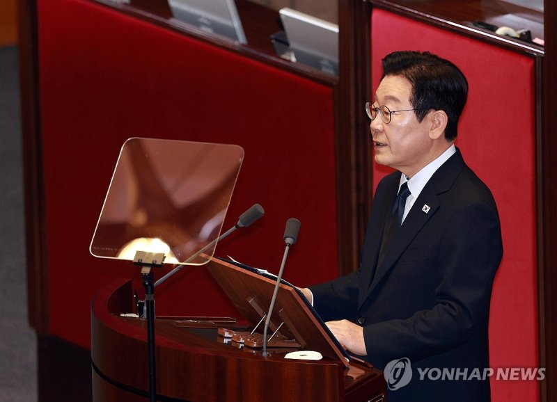 이재명 대통령, 예산안 시정연설 (출처=연합뉴스)