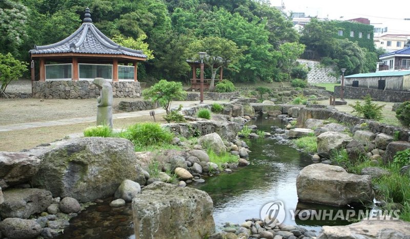 제주시 건입동 용천수 '금산물' (출처=연합뉴스)