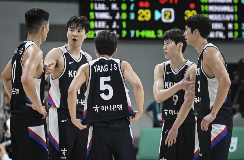 남자 농구대표팀 (출처=연합뉴스)