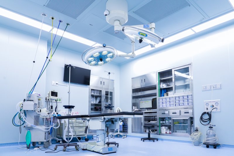 [서울=뉴시스] 연세사랑병원은 첨단공조시스템 라미나플로우 설비로 감염에 대비하고 있다. (사진= 연세사랑병원 제공)