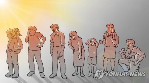 온열질환자 (PG) (출처=연합뉴스)