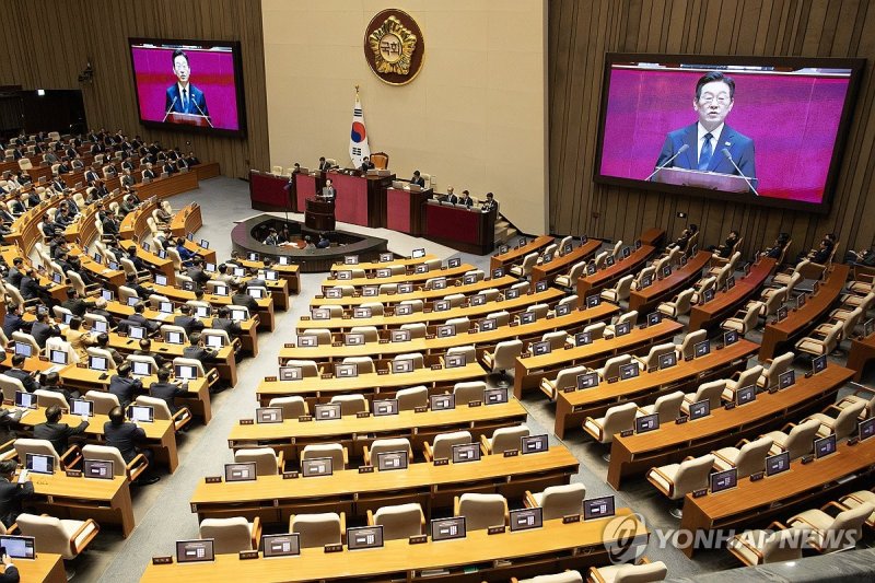 이재명 대통령, 첫 새해 예산안 시정연설 (출처=연합뉴스)