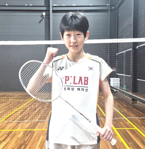 최근 대한민국 배드민턴 꿈나무에 선발된 김서윤 전주인후초등학교 학생(6학년)./뉴스1