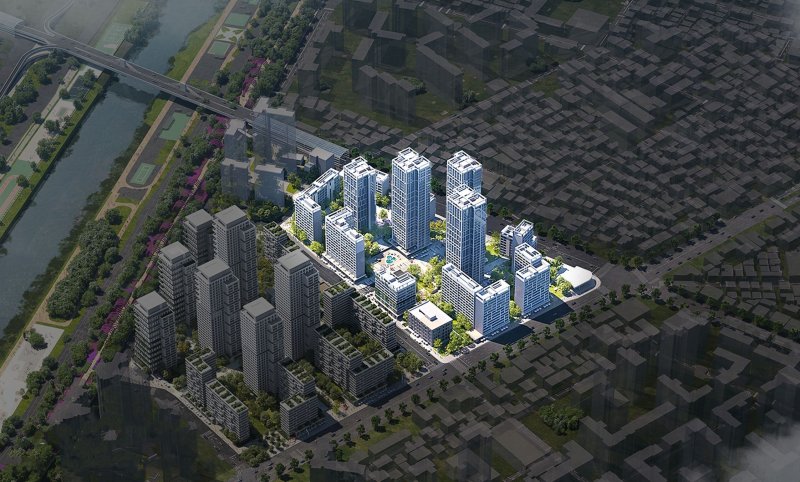 [서울=뉴시스] 중랑구 면목5동 174-1번지 일대 재개발사업 신속통합기획 확정. 2025.11.04. (자료=중랑구 제공) *재판매 및 DB 금지