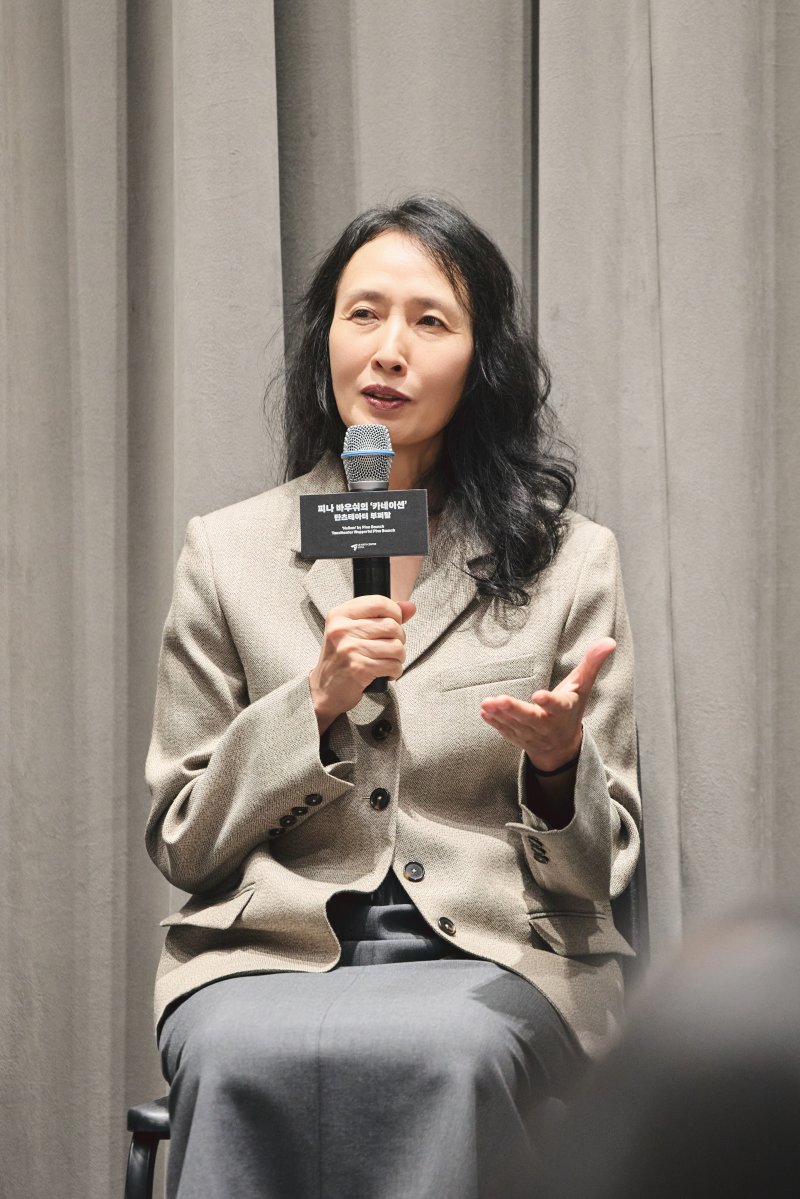 피나 바우쉬의 '카네이션' 간담회에서 김나영(LG아트센터 제공)