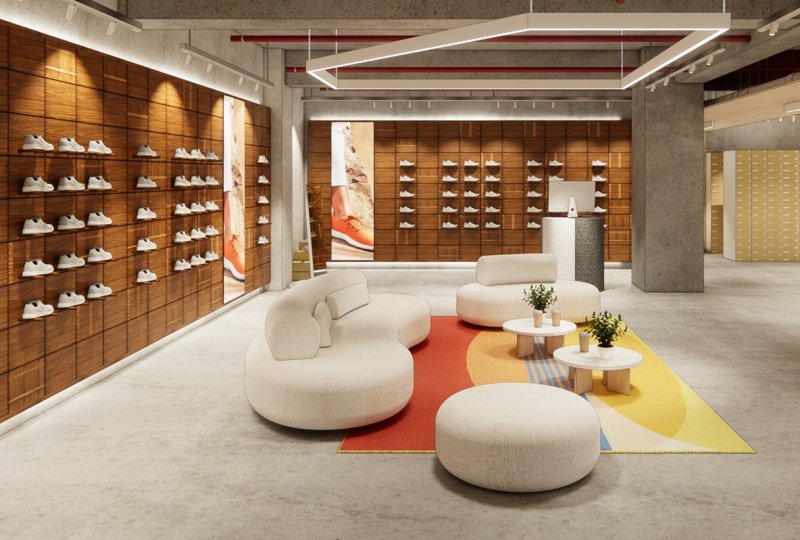 올버즈의 첫 제주 매장 '올버즈 제주 컴피점' 내부 전경 올버즈 제공