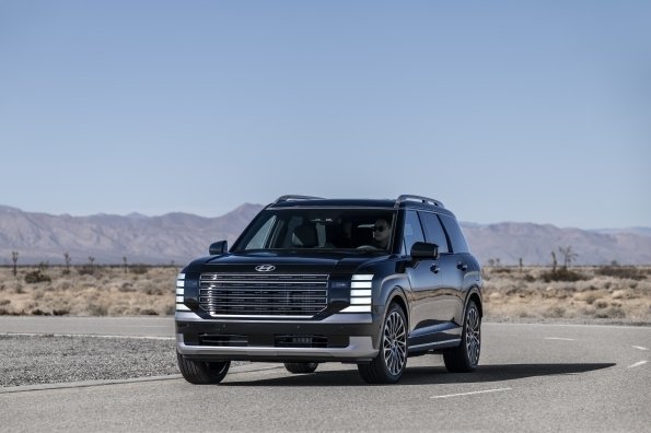 미국에서 판매 중인 현대차의 준대형 SUV 팰리세이드 하이브리드.(현대차 제공)