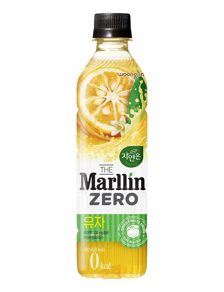 웅진식품 자연은 더말린 유자.(웅진식품 제공)