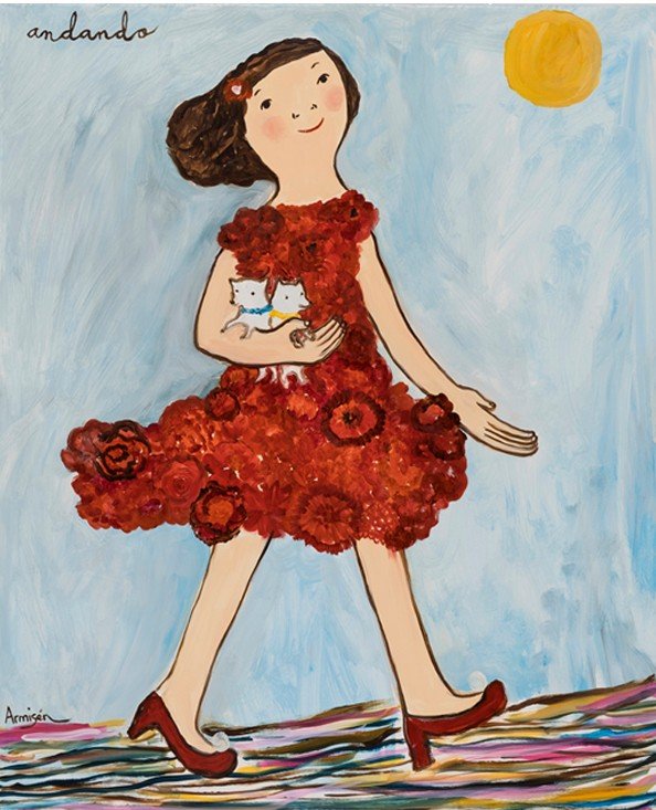 Andando / Walking, 100×81cm, Oil on canvas, 2025 *재판매 및 DB 금지