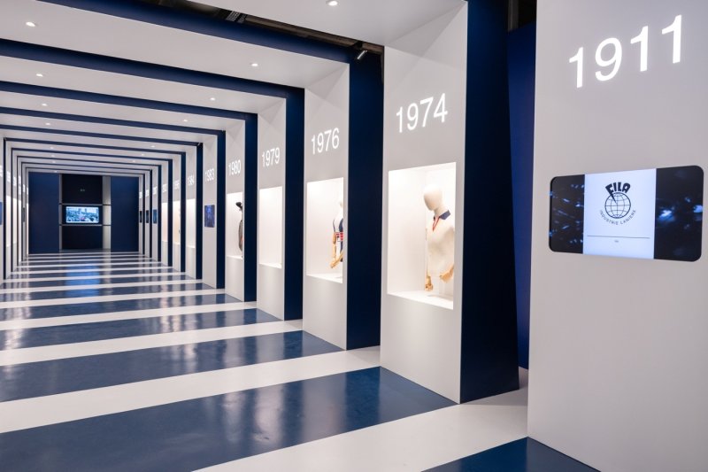 휠라(FILA)는 브랜드의 역사적 근거지인 이탈리아 비엘라에 '휠라 브랜드 체험 센터'(FILA Brand Experience Center)를 공식 개관했다.(휠라제공)