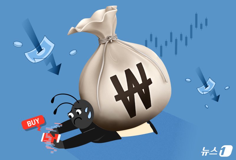 코스피 급제동에 25조 빌린 '빚투 개미' 긴장…"하락장 올까 노심초사"