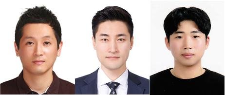 [서울=뉴시스] (왼쪽부터) 고려대 KU-KIST 융합대학원 황석원 교수(교신저자), 경기대 전자공학부 한원배 교수(제1저자), 고려대 KU-KIST 융합대학원 한성근 박사과정(제1저자). (사진=고려대 제공) 2025.11.05. photo@newsis.com *재판매 및 DB 금지