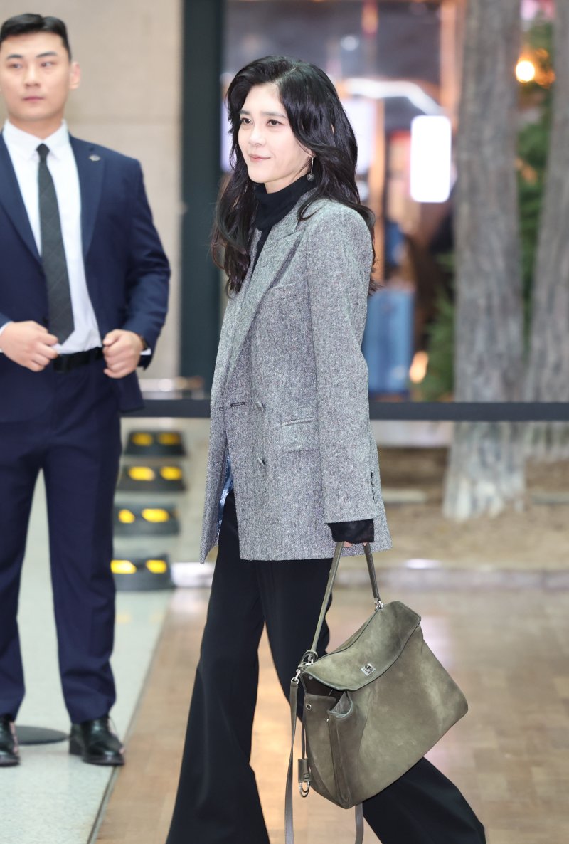 [인천공항=뉴시스] 황준선 기자 = 한국방문의해위원회 위원장인 이부진 호텔신라 대표이사 사장이 23일 인천국제공항 제1여객터미널 밀레니엄 홀에서 열린 2025년 하반기 환영주간 개막행사에 참석하고 있다. 2025.10.23. hwang@newsis.com