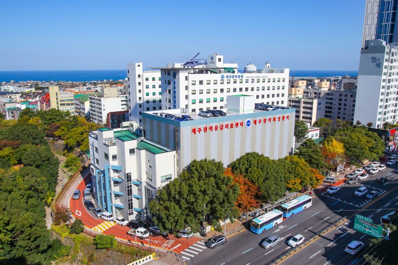 [제주=뉴시스] 제주한라병원 전경.