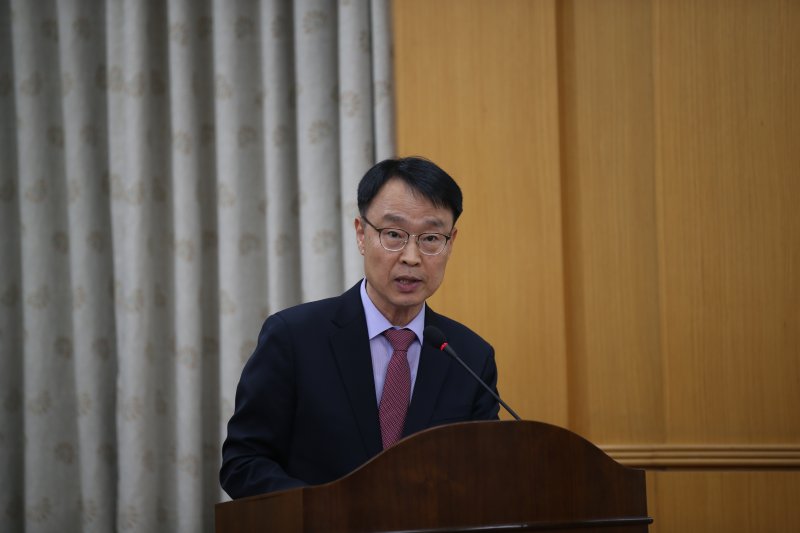 이광축 대전교통공사 사장 임명후보자가 5일 열린 인사청문회에서 말하고 있다. (박종명 기자) / 뉴스1