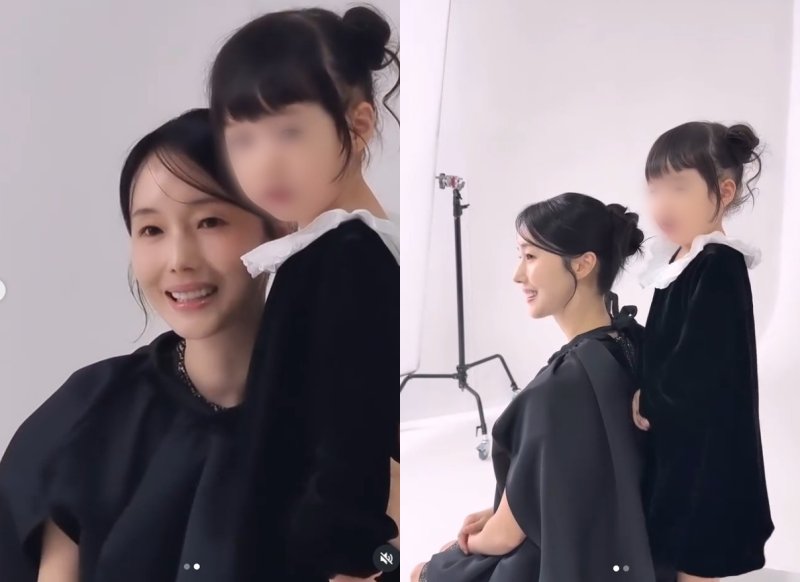 '의사♥' 이정현, 붕어빵 3살 딸 공개…귀요미 매력